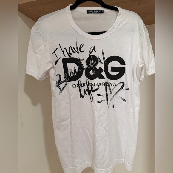 Dolce & Gabbana Classic White Tee